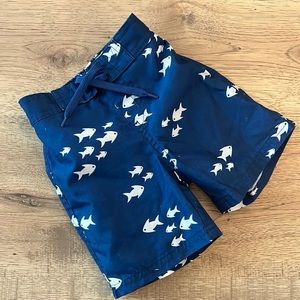 6-12mths Janie & Jack Boys Boardshort Swim Trunks